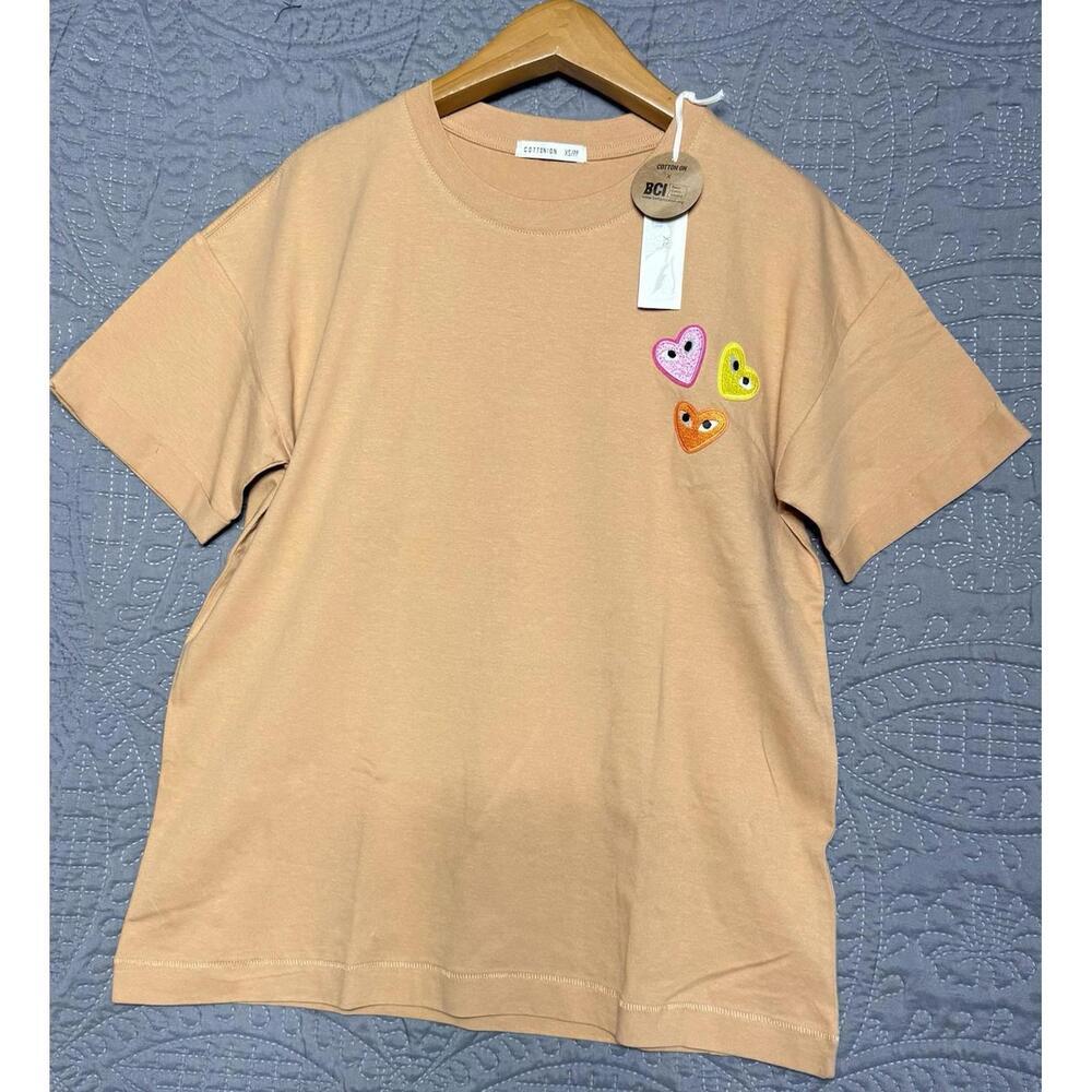Cotton On Women’s T -Shirt Sz X S Light Broun